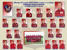 2007/08 megyei bajnokság 3. helyezett ifi csapata